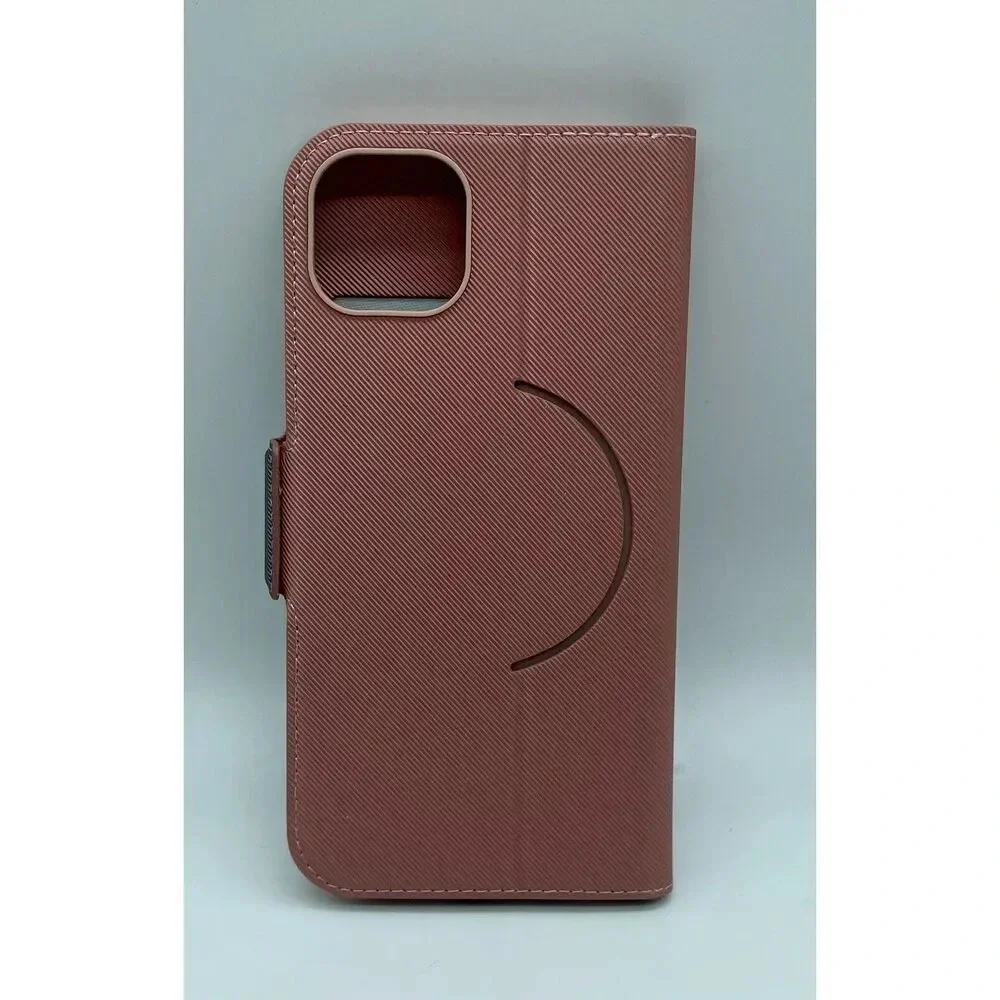 Wallet Case for iPhone 14‎ Plus MagSafe Charger PU Faux Leather Folio Card Slots